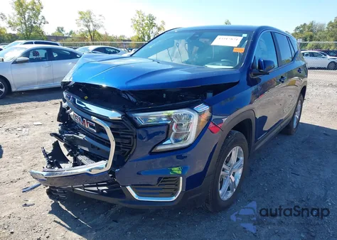 2022 GMC Terrain Awd Sle from USA, damaged, VIN 3GKALTEV7NL124783